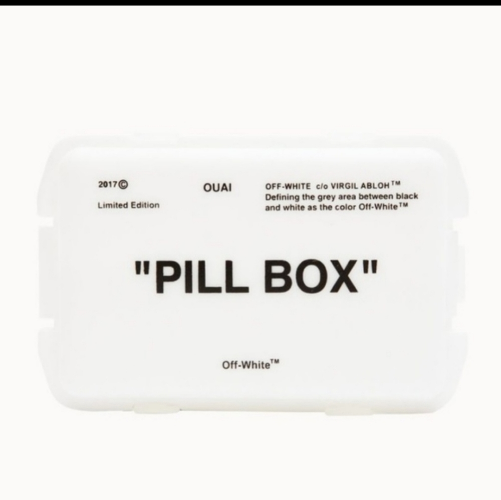 Off-White Limited Edition Pill Box